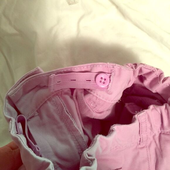 Cuffed cotton shorts - Picture 3 of 3